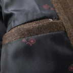 Jordan | Men's Wool Overcoat, Classic Wool Coat | Bella Blue