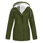 Judith | Women's Windproof Hooded Rain Jacket, Lightweight Autumn Coat | Bella Blue | Sky Blue