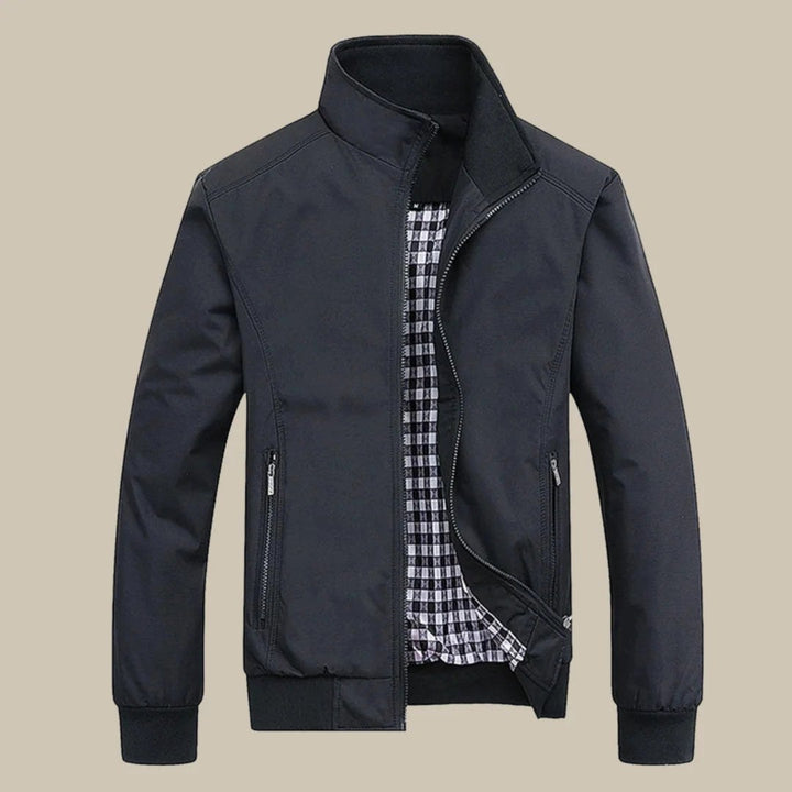 Julian | Men's Lightweight Wind-Resistant Jacket, Everyday Transitional Jacket | Bella Blue