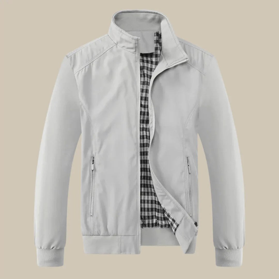 Julian | Men's Lightweight Wind-Resistant Jacket, Everyday Transitional Jacket | Bella Blue