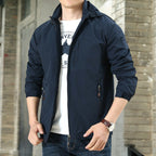 Jürgen | Men's Jacket, Lightweight and Versatile, Classic Transitional Jacket | Bella Blue | Khaki