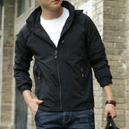 Jürgen | Men's Jacket, Lightweight and Versatile, Classic Transitional Jacket | Bella Blue | Khaki