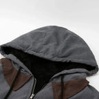 Kieran | Men's Hooded Polar Jacket, Lightweight Transitional Jacket | Bella Blue