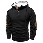 Konrad | Men's Jumper with Textured Weave, Elegant Men's Jumper | Bella Blue | Grey