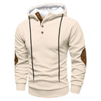 Konrad | Men's Jumper with Textured Weave, Elegant Men's Jumper | Bella Blue | Grey