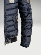 Konrad | Men's Quilted Jacket with Urban Elegance, Lightweight Autumn Jacket | Bella Blue