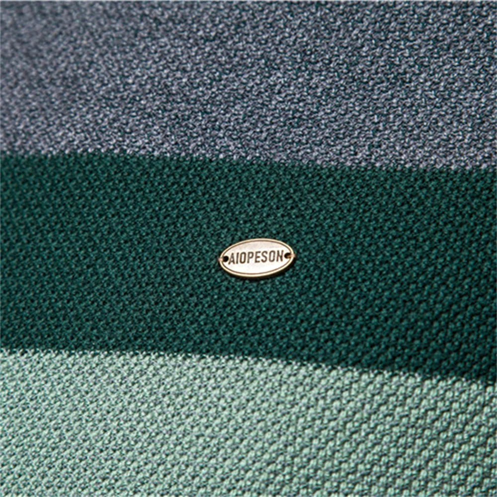 Lars | Men's Jumper with Classic Cut, Soft Cotton Jumper | Bella Blue | Green