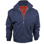 Lawrence | Men's Harrington Jacket, Classic Casual Jacket | Bella Blue