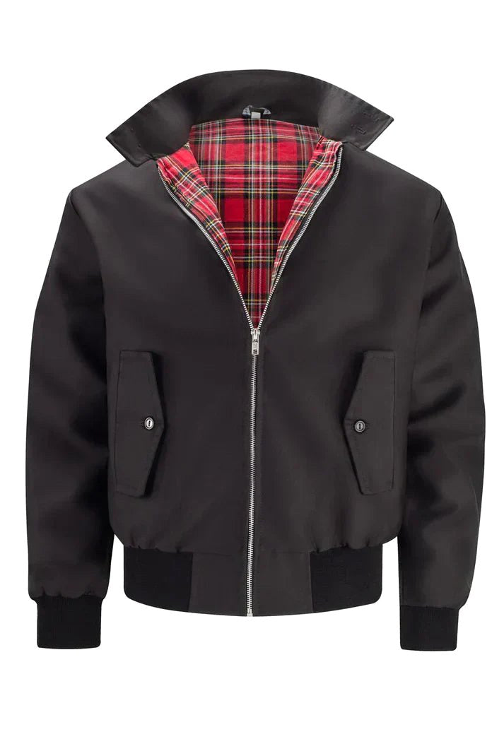 Lawrence | Men's Harrington Jacket, Classic Casual Jacket | Bella Blue