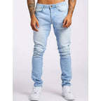 Logan | Men's Slim-Fit Jeans, Modern Stretch Denim Jeans | Bella Blue