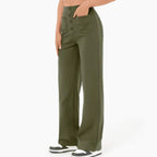 Lottie | Women's High-Waist Stretch Trousers, Comfortable Everyday Trousers | Bella Blue