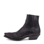 Lucas | Men's Vintage Cowboy Boots with Stitching, Western Boots | Bella Blue
