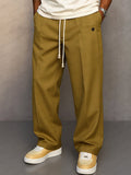 Lukas | Men's Trousers with Relaxed Fit and Freedom of Movement, Casual Everyday Trousers | Bella Blue | Khaki