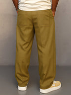 Lukas | Men's Trousers with Relaxed Fit and Freedom of Movement, Casual Everyday Trousers | Bella Blue | Black