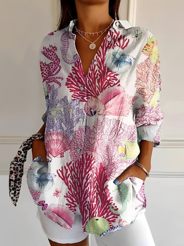 Madison | Women's Classic Button-Front Shirt - image 3