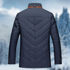 Manfred | Men's Winter Jacket with Water-Resistant Material, Functional Autumn Jacket | Bella Blue | Blue