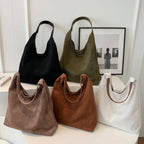Manon | Women's Relaxed Shoulder Tote Bag, Spacious Travel Tote | Bella Blue