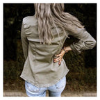Margaret | Women's Classic Denim Jacket, Timeless Denim Jacket | Bella Blue