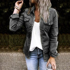 Margaret | Women's Classic Denim Jacket, Timeless Denim Jacket | Bella Blue