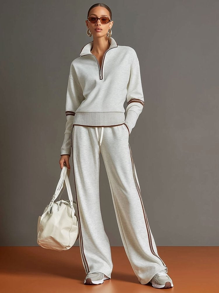 Margot | Women's Relaxed Fit Two-Piece Co-Ord Set, Lounge Set | Bella Blue