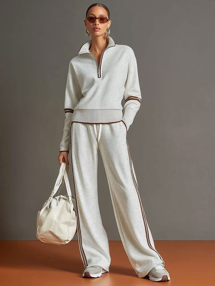 Margot | Women's Relaxed Fit Two-Piece Co-Ord Set, Lounge Set | Bella Blue