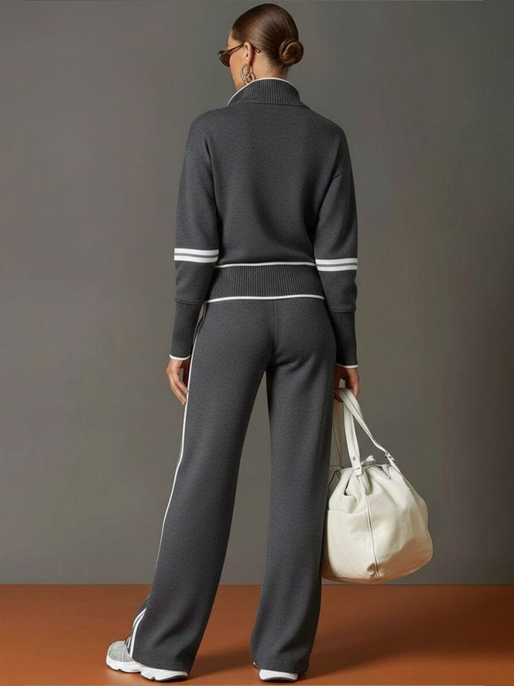 Margot | Women's Relaxed Fit Two-Piece Co-Ord Set, Lounge Set | Bella Blue