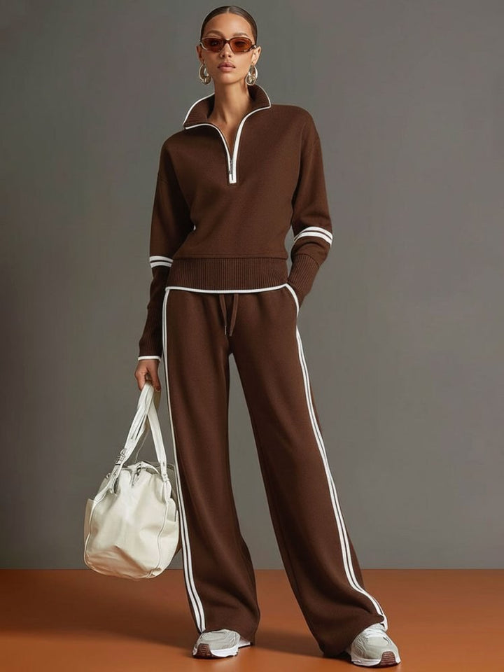 Margot | Women's Relaxed Fit Two-Piece Co-Ord Set, Lounge Set | Bella Blue