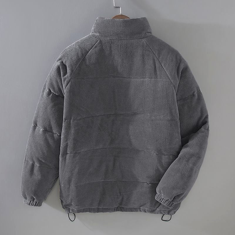 Martin | Men's Corduroy Jacket, Textured Autumn Jacket | Bella Blue