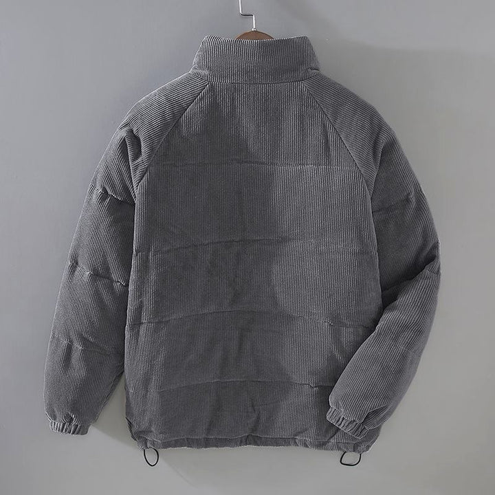 Martin | Men's Corduroy Jacket, Textured Autumn Jacket | Bella Blue