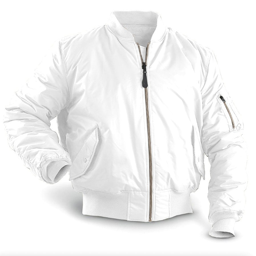 Mason | Men's Bomber Jacket with Front Pockets, Zip Fastening Urban Jacket | Bella Blue