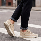 Mason | Women's Suede-Effect Retro Trainers, Everyday Trainers | Bella Blue