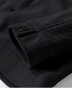 Maxwell | Men's Corduroy Jacket with Classic Collar, Casual Overshirt | Bella Blue