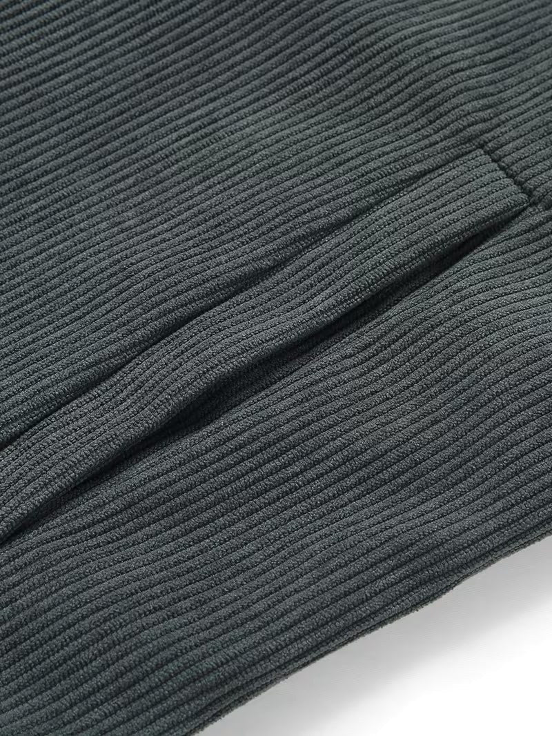 Maxwell | Men's Corduroy Jacket with Classic Collar, Casual Overshirt | Bella Blue
