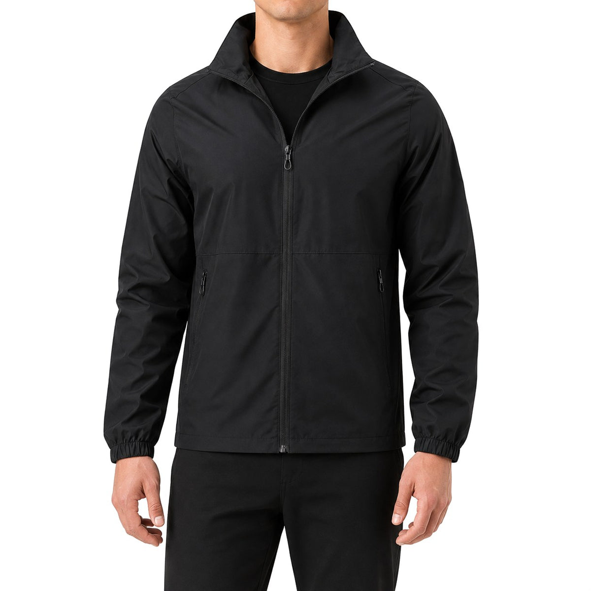 Miles | Men's Breathable Waterproof Jacket, Water-Resistant Autumn Jacket | Bella Blue | Forest Green
