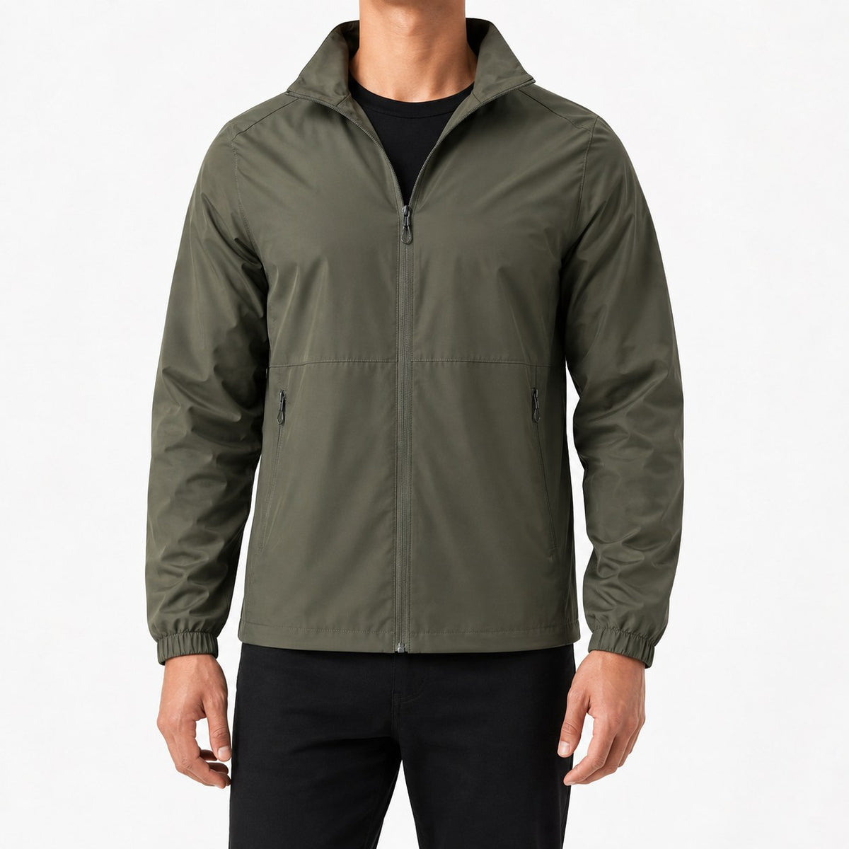 Miles | Men's Breathable Waterproof Jacket, Water-Resistant Autumn Jacket | Bella Blue | Navy