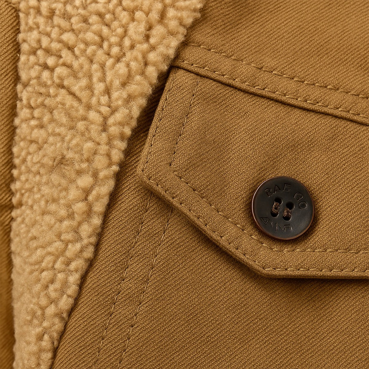 Mitchell | Men's Fleece-Lined Winter Coat, Warm Everyday Coat | Bella Blue | Dark Gray