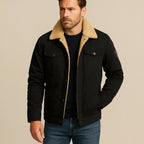 Mitchell | Men's Fleece-Lined Winter Coat, Warm Everyday Coat | Bella Blue