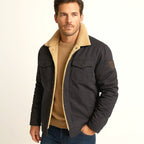 Mitchell | Men's Fleece-Lined Winter Coat, Warm Everyday Coat | Bella Blue