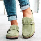 Nadine | Women's Orthopedic Slip-On Loafers, Comfort Cushioned Loafers | Bella Blue