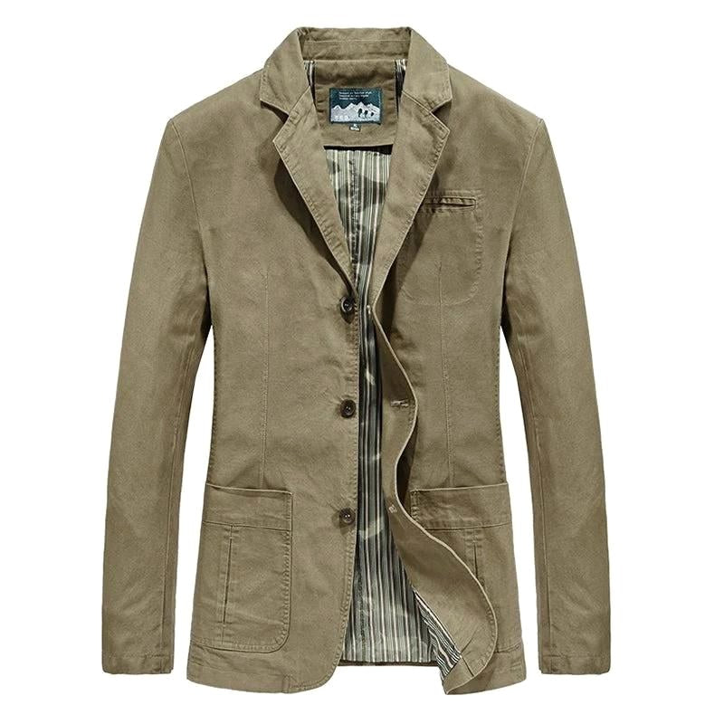 Neil | Men's Casual Lightweight Blazer, Smart Tailored Blazer | Bella Blue