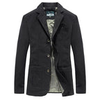 Neil | Men's Casual Lightweight Blazer, Smart Tailored Blazer | Bella Blue