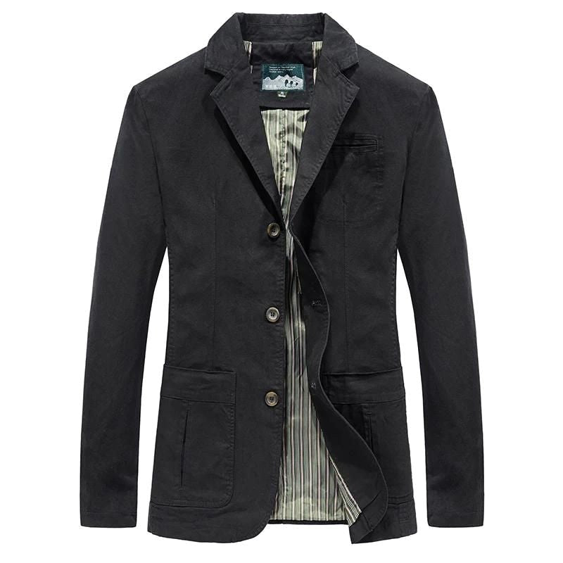 Neil | Men's Casual Lightweight Blazer, Smart Tailored Blazer | Bella Blue