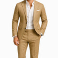 Nicholas | Men's Linen Two-Piece Suit, Classic Tailored Suit | Bella Blue