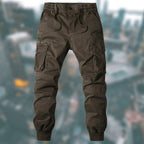 Nigel | Men's Cargo Trousers with Multiple Pockets, Practical Active Trousers | Bella Blue