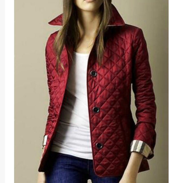 Noeline | Women's Diamond Quilted Lightweight Jacket, Structured Casual Jacket | Bella Blue
