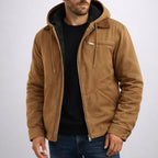 Nolan | Men's Hooded Lined Jacket, Comfortable Everyday Jacket | Bella Blue | Blue