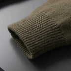 Owen | Men's Knit Cardigan, Finely Textured Layer Cardigan | Bella Blue