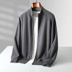 Parker | Men's Full-Zip Knit Cardigan, Comfortable Everyday Cardigan | Bella Blue