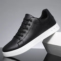 Parker | Men's Low-Top Lace-Up Trainers, Rounded Toe Casual Shoes | Bella Blue
