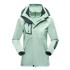 Patricia | Women's Waterproof Softshell Jacket, Wind-Resistant Performance Coat | Bella Blue | Purple